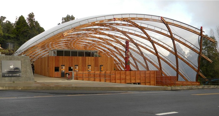 Not PC: Waitomo Caves Visitors Centre: “The Gridshell” – Architecture ...